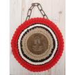 Horgony mintás kör 15 cm-es horgolható fa alap - Wood Stitch Collection Horgony mintás kör 15 cm-es horgolható fa alap - Wood Stitch Collection
