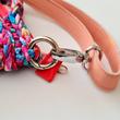 Kép 1/3 - Nyitható táska karabiner karika - 3 cm - ezüst