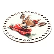 Kép 3/3 - Bambi - kör 15 cm horgolható alap