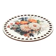 Kép 2/3 - Őszi csokor - kör 15 cm horgolható alap