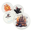 Kép 2/3 - Cukorkás tök - 10 cm kör horgolható alap - Halloween minisorozat