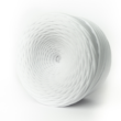 Kép 1/3 - Texturált prémium pólófonal - hóvirág