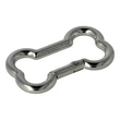 Kép 1/2 - Csont alakú fém karabiner