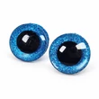 Kép 1/2 - Kék beszúrható szemek párban - 2,5 cm