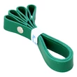 Kép 1/6 - Benetton zöld patentos bőr kézi táskafogó párban 30 cm - Bármitartó.hu