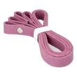 Kép 1/6 - Orgona színű patentos bőr táskapánt párban 65 cm - Bármitartó.hu