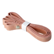 Kép 1/5 - Patentos bőr táskapánt párban - Rózsaarany - 65 cm