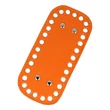 Kép 1/5 - Narancs mini bőr táskaalj - Bármitartó.hu
