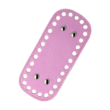 Kép 1/5 - Mini bőr táskaalj - Fényes pink