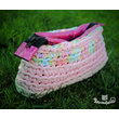 Kép 4/4 - Horgolható hosszú bőr cipzár - Króm - 26cm