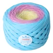 Kép 3/7 - OMBRE kézzel festett prémium pólófonal - Happy