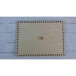 Téglalap 18x25 cm-es horgolható fa alap - Wood Stitch Collection Téglalap 18x25 cm-es horgolható fa alap - Wood Stitch Collection