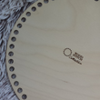 Kör 20 cm-es horgolható fa alap - Wood Stitch Collection Kör 20 cm-es horgolható fa alap - Wood Stitch Collection