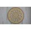 Mandala áttört mintás 20 cm-es horgolható fa alap - Wood Stitch Collection Mandala áttört mintás 20 cm-es horgolható fa alap - Wood Stitch Collection