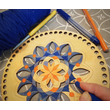 Mandala áttört mintás 20 cm-es horgolható fa alap - Wood Stitch Collection Mandala áttört mintás 20 cm-es horgolható fa alap - Wood Stitch Collection