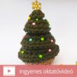 Kép 1/2 - Emeletes karácsonyfa a talpába rejthető ajándékokkal
