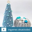 Kép 1/2 - Díszíthető, kúp alakú fenyőfa - ingyenes videó