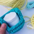 Kép 1/2 - Vattakorong adagoló horgolása Light pólófonalból - ingyenes videó