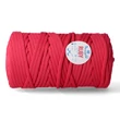 Kép 3/9 - RUBY lapos poliészter zsinórfonal - málna - 5mm