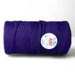 Kép 2/7 - RUBY lapos poliészter zsinórfonal - viola - 5mm