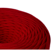 Kép 2/5 - Texturált prémium pólófonal - Telt piros