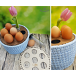 Multi-hole Kör 20 cm-es horgolható fa alap - Wood Stitch Collection Multi-hole Kör 20 cm-es horgolható fa alap - Wood Stitch Collection