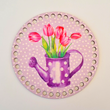 Kép 5/5 - Tulipános kanna  - 15 cm kör