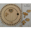 Tündér-doboz szett - Wood Stitch Collection Tündér-doboz szett - Wood Stitch Collection