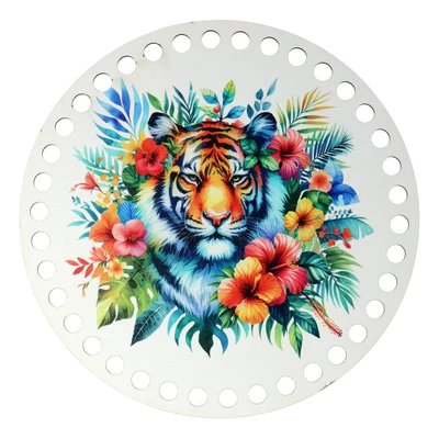 Tigris - kör 15 cm horgolható alap