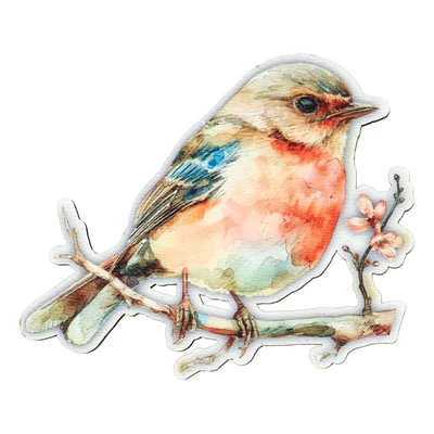 Kismadár az ágon - színes fa biléta