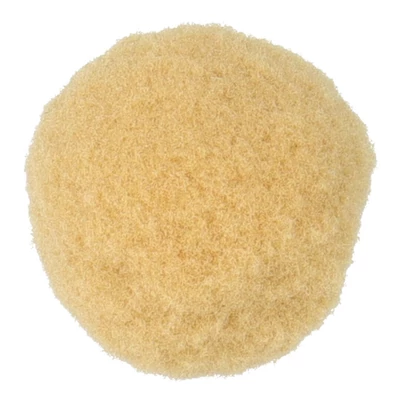 Pompom nyuszi farkincához - bézs - 2,5 cm