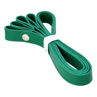 Benetton zöld patentos bőr táskapánt párban 65 cm - Bármitartó.hu