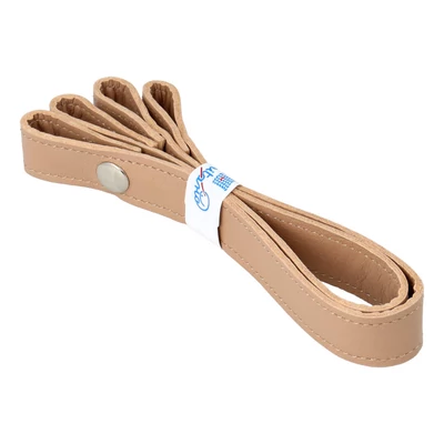 Nugát színű patentos bőr kézi táskafogó párban 30 cm - Bármitartó.hu