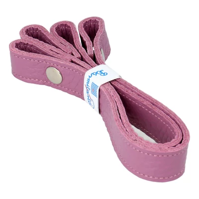 Orgona színű patentos bőr kézi táskafogó párban 30 cm - Bármitartó.hu