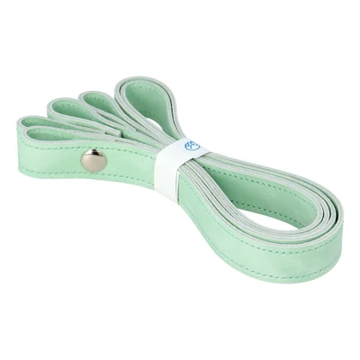 Márványos menta patentos bőr táskapánt párban 65 cm - Bármitartó.hu