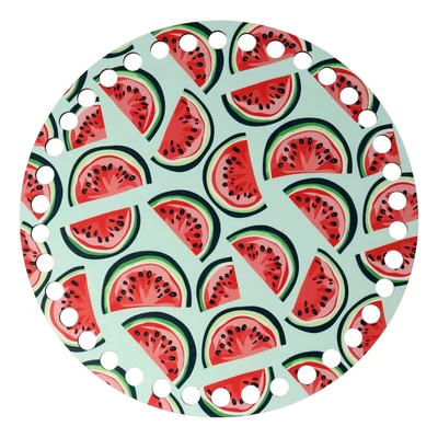 Dinnye - kör 15 cm horgolható alap