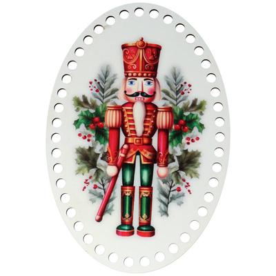 Diótörő - ovális 20 cm horgolható alap
