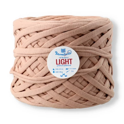 Tiramisu színű Light pólófonal szemből - Bármitartó.hu