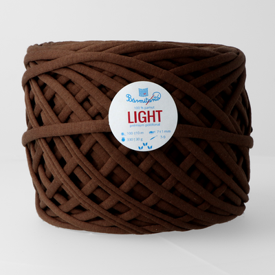 Gesztenye színű Light pólófonal szemből - Bármitartó.hu