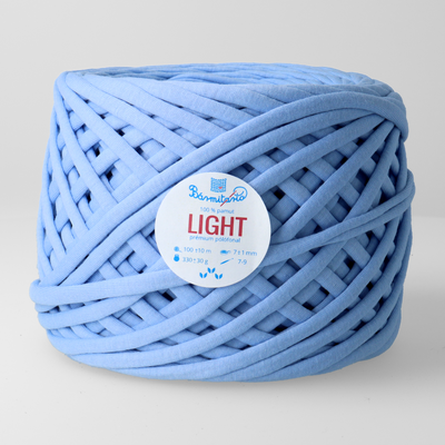Lenkék színű Light pólófonal szemből - Bármitartó.hu