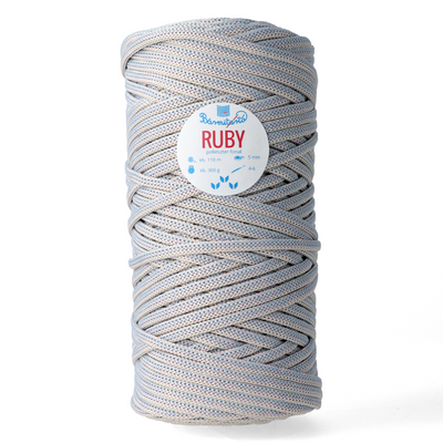 RUBY MIX lapos poliészter fonal - Stockholm
