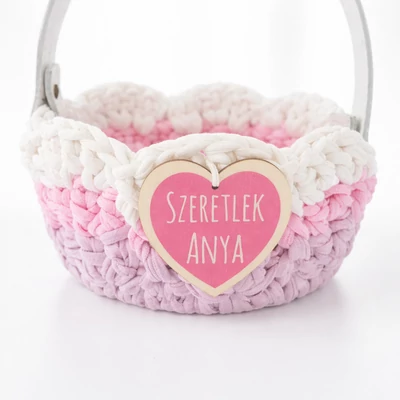 Szeretlek Anya - felvarrható fa biléta