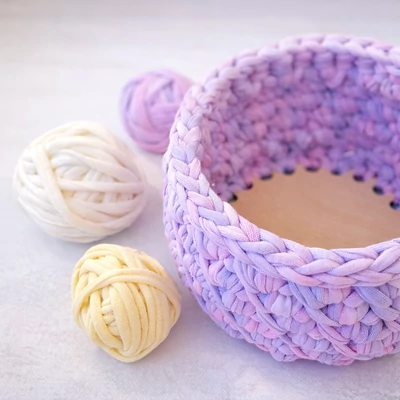 Kör 10 cm-es horgolható natúr faalap - Bármitartó.hu