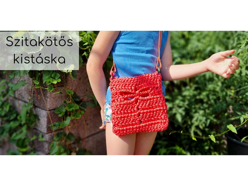 Szitakötős kistáska horgolása