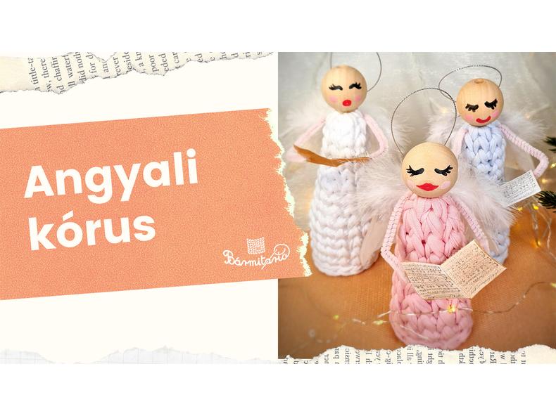 Angyali kórust horgolunk - ingyenes minta