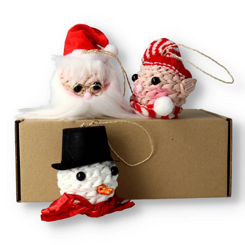 Téli barátok -  alkatrész csomag - fonal nélkül