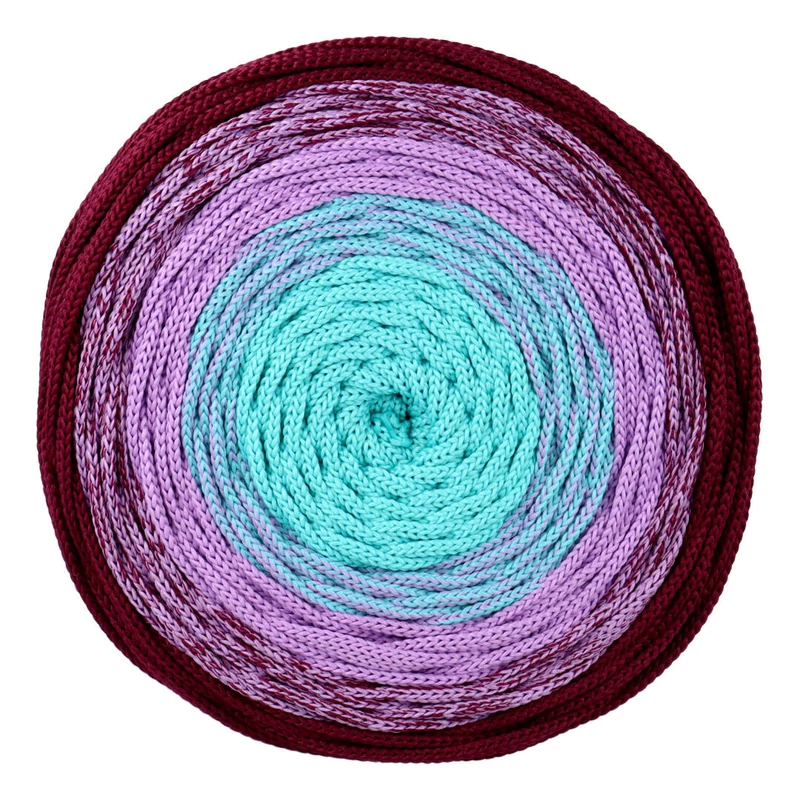 RUBY BALAYAGE lapos poliészter fonal - Álom - 220 m