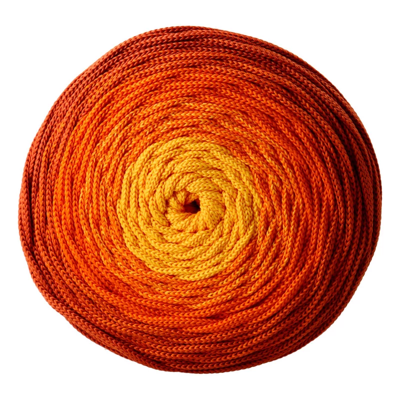 RUBY BALAYAGE lapos poliészter fonal - Őszi hangulat - 220 m