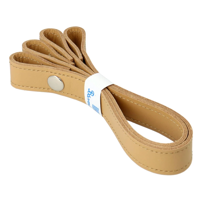 Birs színű patentos bőr kézi táskafogó párban 30 cm - Bármitartó.hu