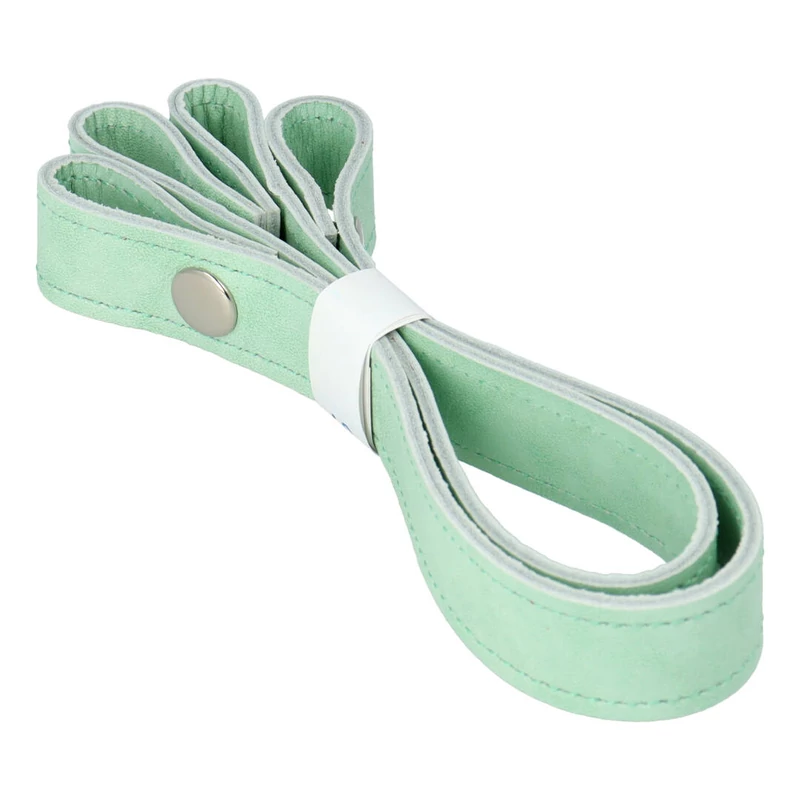 Márványos menta patentos bőr kézi táskafogó párban 30 cm - Bármitartó.hu